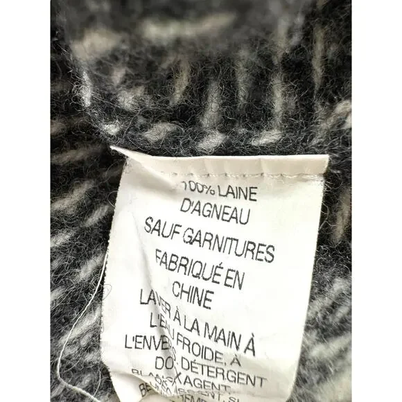 L.L. Bean Lambswool Womens Cardigan Size XL Vintage Cottagecore Grandmacore - Picture 7 of 7